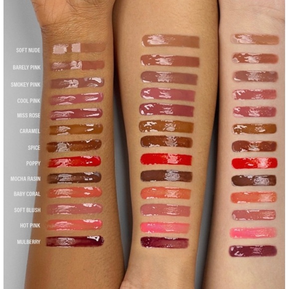 Poppy Moisture Glow Plumping Lip Color Bright Red Brand New in Box - Picture 6 of 9